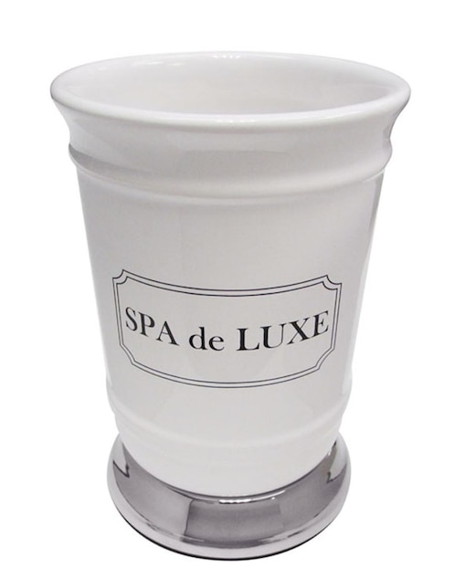 Vaso Luxe blanco 1
