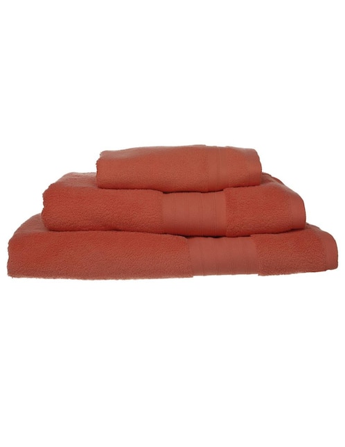 TOALLA DE BAÑO MART, MEDIO BAÑO, CORAL