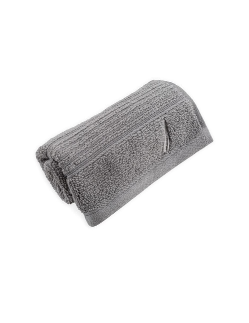 TOALLA DE BAÑO MON, FACIAL, GRIS MEDIO