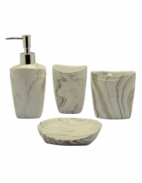 Set de baño 4 piezas Good & Good