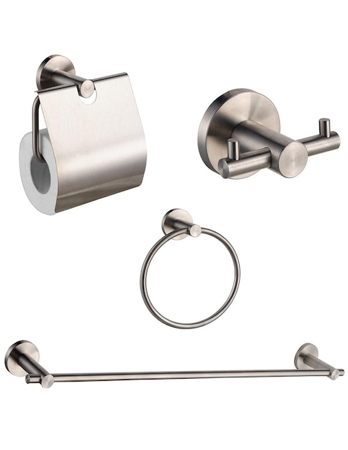 Set baño empotrable Rubinett 4 piezas