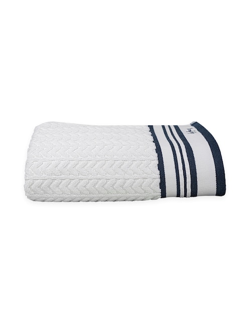 TOALLA DE BAÑO BAK, MEDIO BAÑO, BLANCO