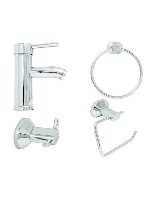 Set baño empotrable Dica 4 piezas