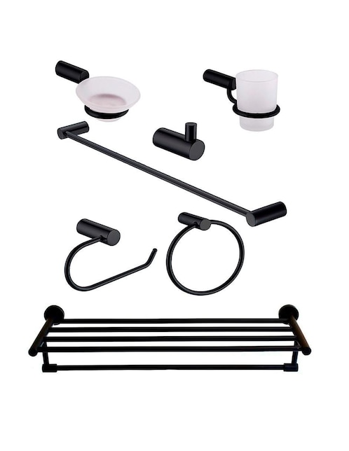 Set accesorios Rubinett 7 piezas