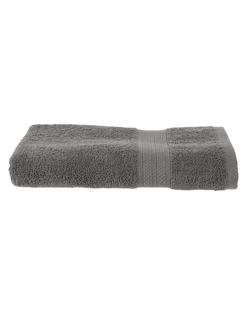 TOALLA DE BAÑO NA, MEDIO BAÑO, GRIS
