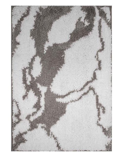 TAPETE DE BAÑO MARBL, 40 X 60 CM, GRIS