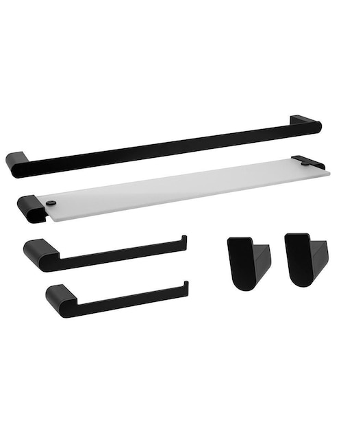 Set accesorios Rubinett 6 piezas