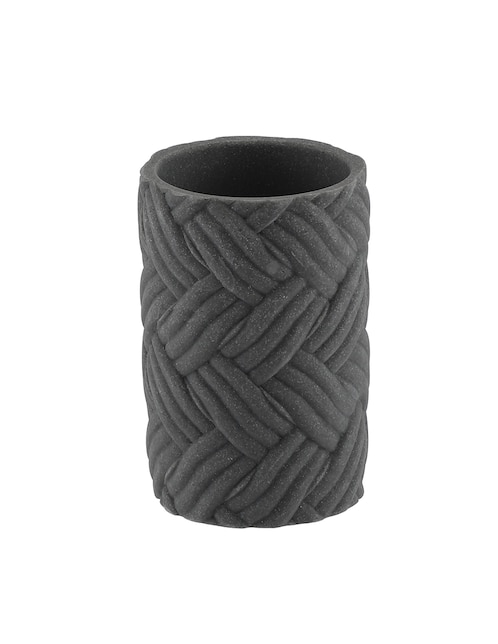 Vaso de baño Zonana tejido de poliresina