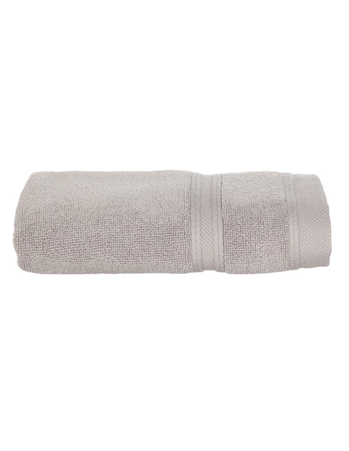 TOALLA DE BAÑO PRESTON, FACIAL H, GRIS