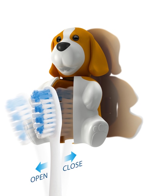 Porta cepillo de dientes Flipper Baño 1 compartimento
