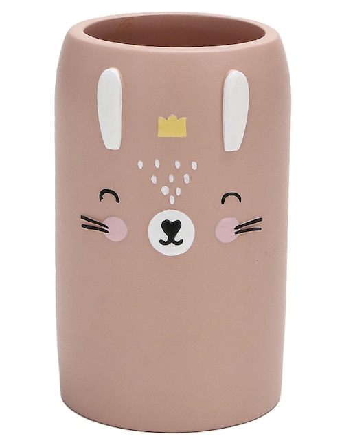 Vaso de baño Haus Kids Bunny de poliresina