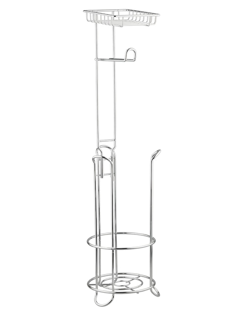 PORTAROLLOS STAND HAUS, PLATEADO