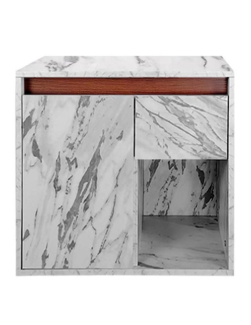 Mueble para baño Decomobil Carina de melamina armable