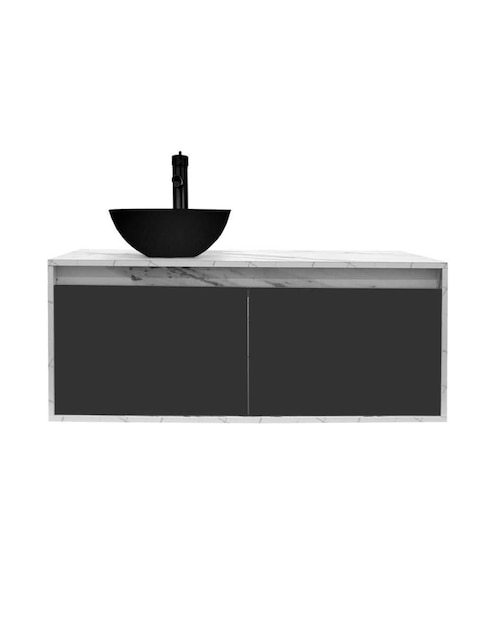 Mueble para baño Provenzal de melamina armable 1