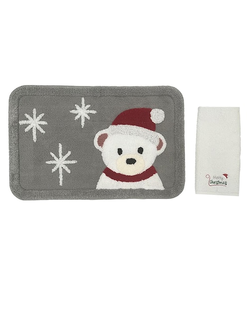 Juego de baño Creativa Seasons navideño