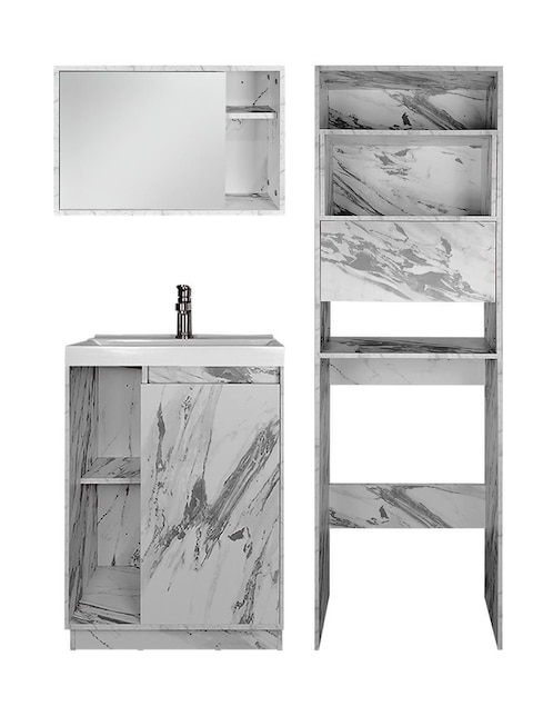 Mueble para baño Milan de MDF armable 1