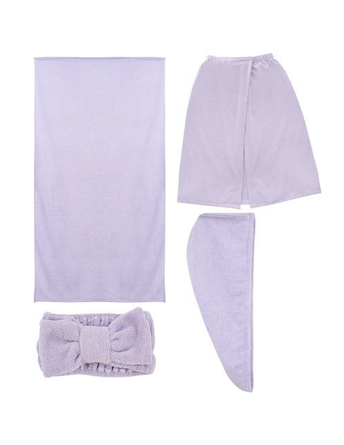 Set de toalla con gorro Bath Styles