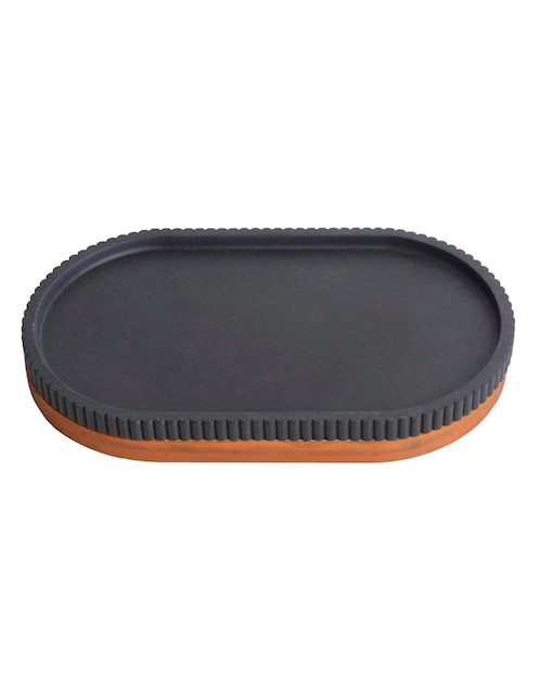 CHAROLA STRIPES, M HAUS, NEGRO