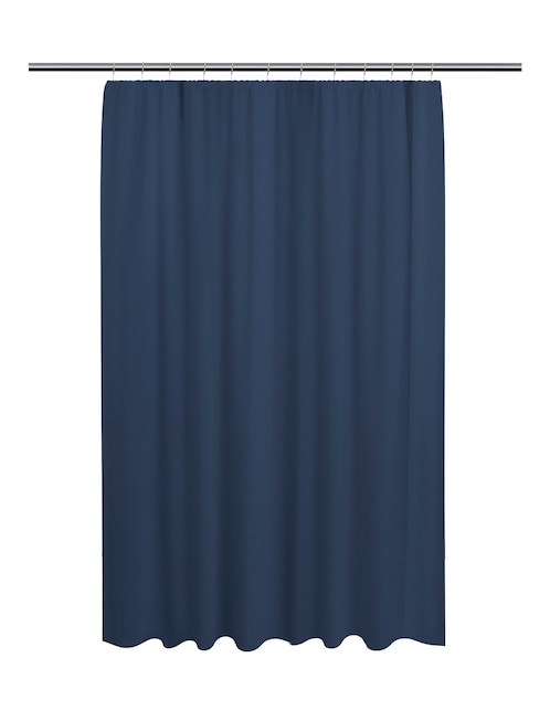 CORTINA BAÑ, 180 X 180 CM, AZUL MARINO