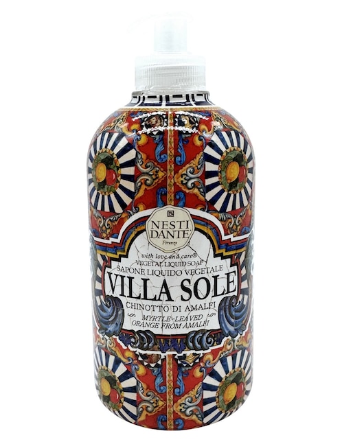 JABÓN LÍQUIDO VILLA SOL, 500 ML, NARANJA