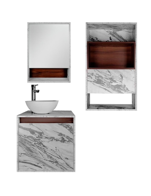 Mueble para baño kampala melamina 1