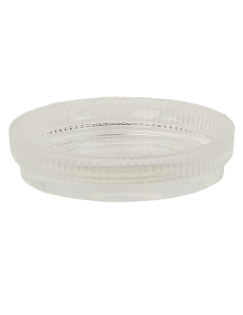 Jabonera Haus Ribbed de vidrio