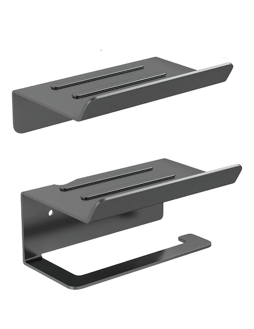 XTELLAR Portarrollos de acero inoxidable Xtellar 1 rollo