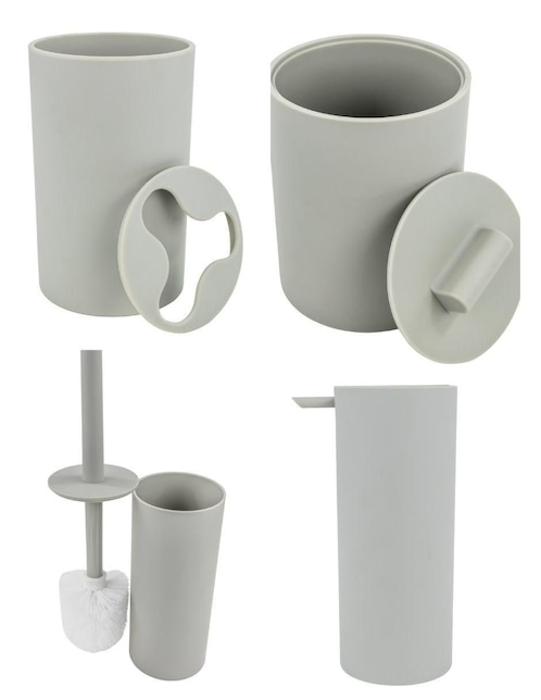 Juego de baño Ideen Natura Gris