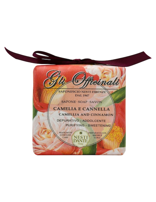 NESTI DANTE Jabón en barra Gli Officinali de Camelia y Canela Nesti Dante