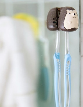 Porta cepillo de dientes Kikkerland 1 compartimento