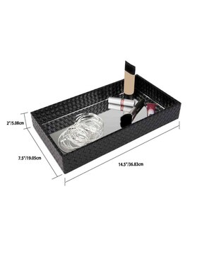 Charola multiusos con base de espejo HDS