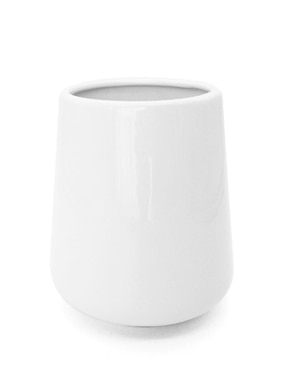Vaso contenedor de baño Idea Diseño DWEL blanco