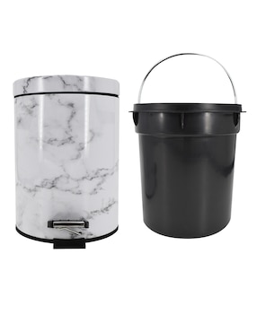 Bote con tapa Bergdoff Home de acero