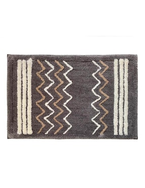 Tapete para baño Creativahome Zig Zag