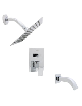 Set baño empotrable Rubinett 3 piezas