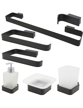 Juego De 7 Accesorios Para Baño Rubinett 1