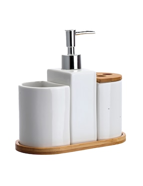 Juego de accesorios para baño Zonana 3 piezas