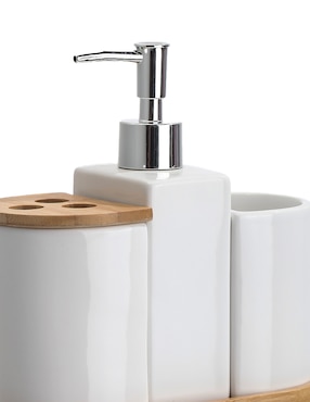 Juego de accesorios para baño Zonana 3 piezas