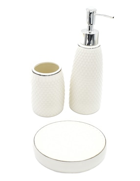Juego de accesorios para baño Zonana 3 piezas