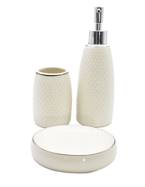 Juego de accesorios para baño Zonana 3 piezas