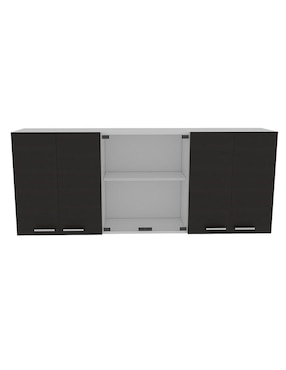 Gabinete Excelsior Vidrio de melamina armable