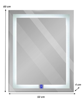 Espejo rectangular Ard estilo contemporáneo