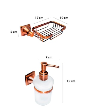 Set de accesorios para baño Meer
