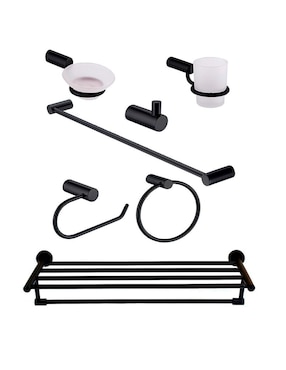 Set Accesorios Para Baño Rubinett