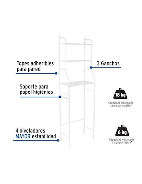 Organizador de baño Truper