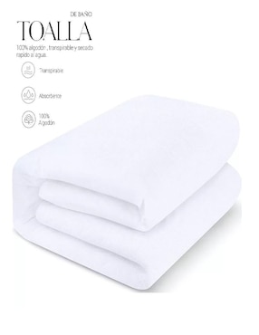 Toalla para baño de algodón