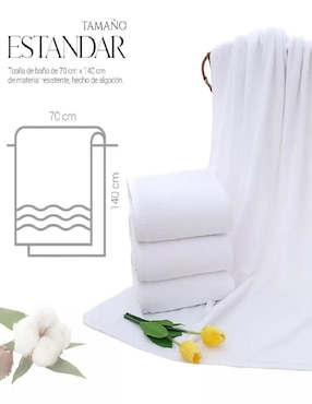 Toalla para baño de algodón