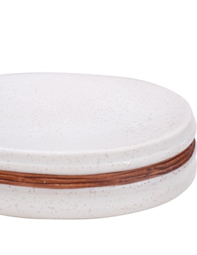 Juego de accesorios para baño Crown Baccara Olivery de cerámica 3 piezas
