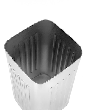 Vaso de baño Kikkerland Berlin de acero inoxidable
