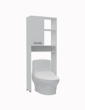 Mueble para baño Excelsior Shangai de melamina armable